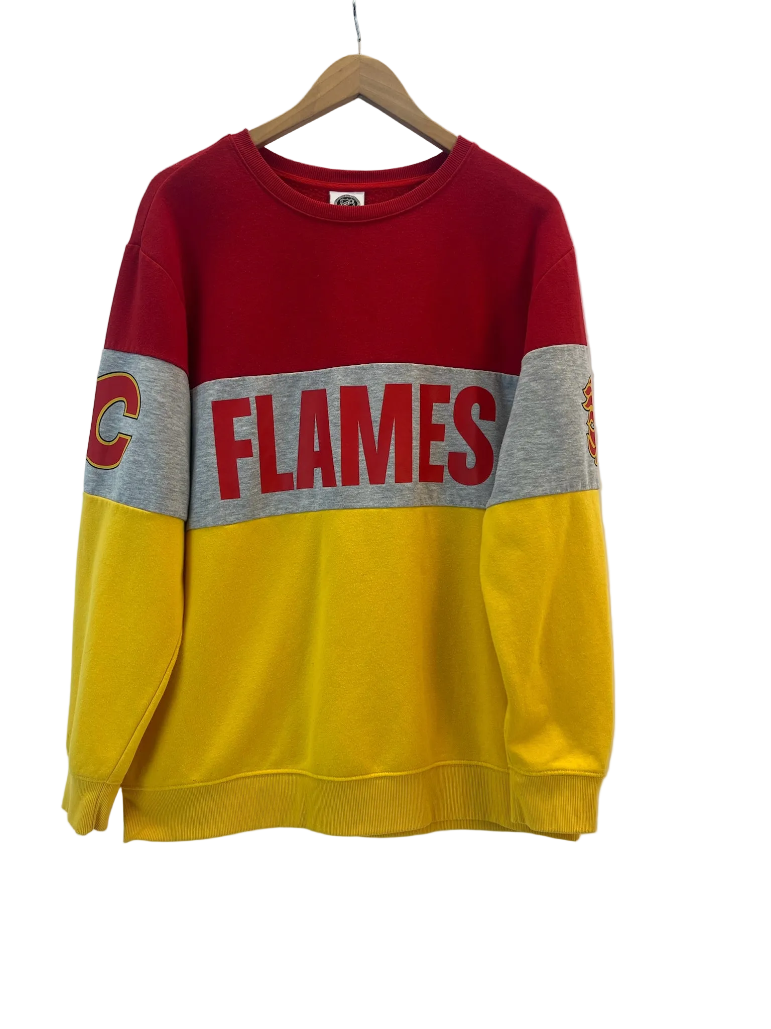 11-142-CH Calgary Flames Crewneck