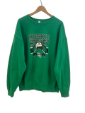 11-831-CH Green U of S Huskies Hockey Graphic Crewneck