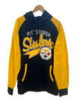 11-529-CH Black and Yellow Pittsburgh Steelers Hoodie