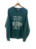 11-827-CH Green Lee RU Soccer Graphic Crewneck
