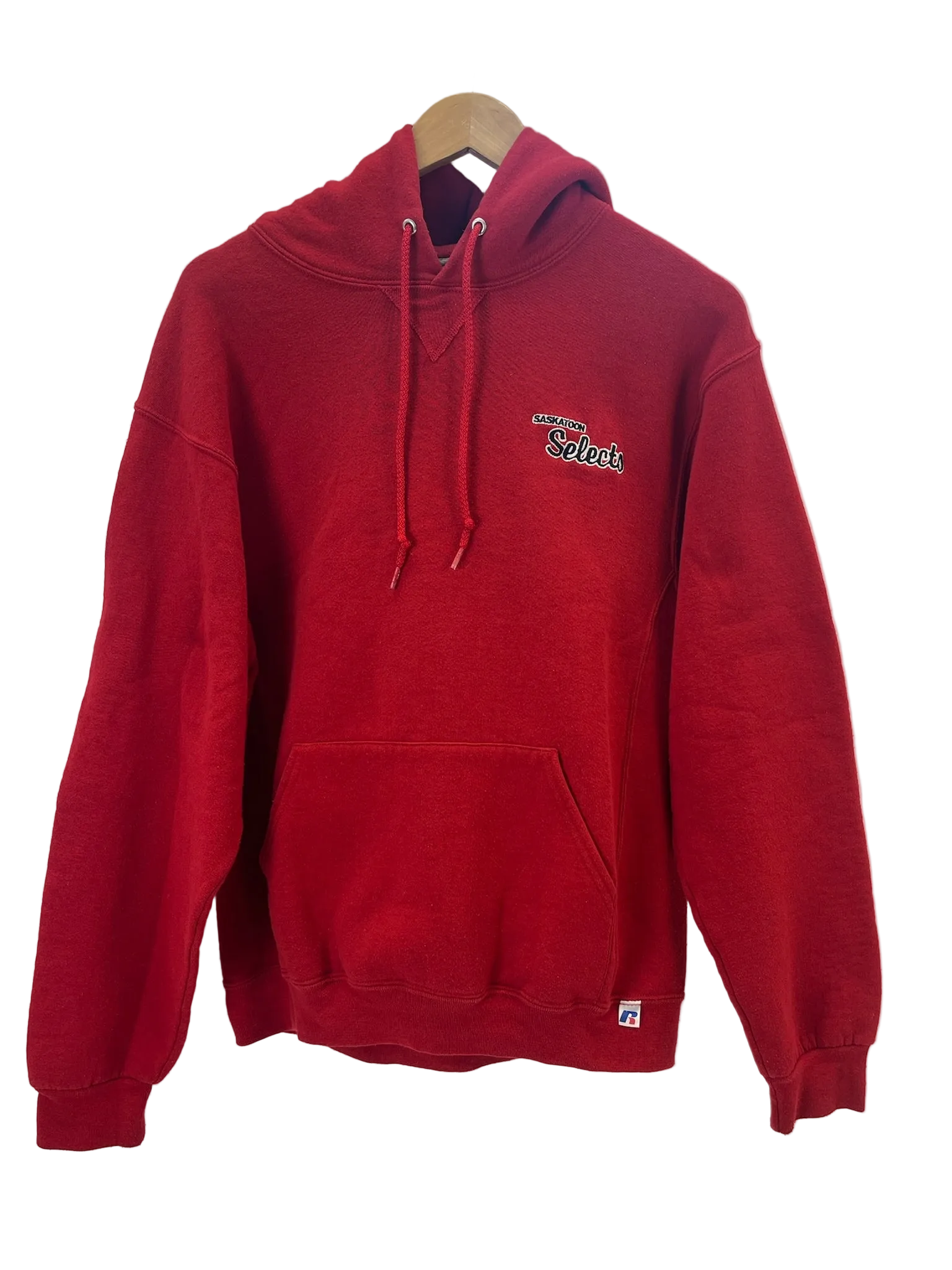11-555-CH Red Saskatoon Selects Embroidered Sweater