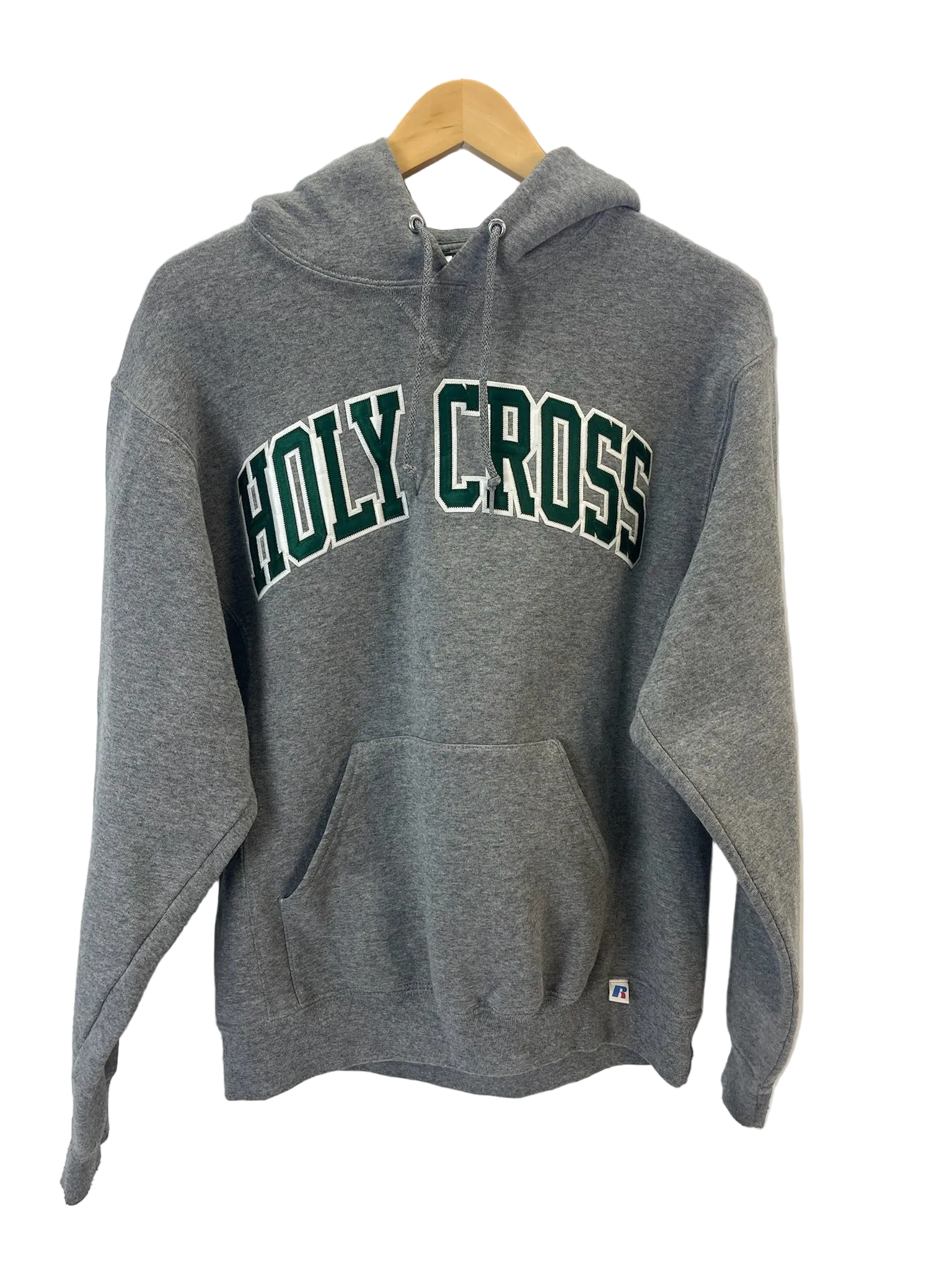 11-812-CH Grey Holy Cross Hoodie