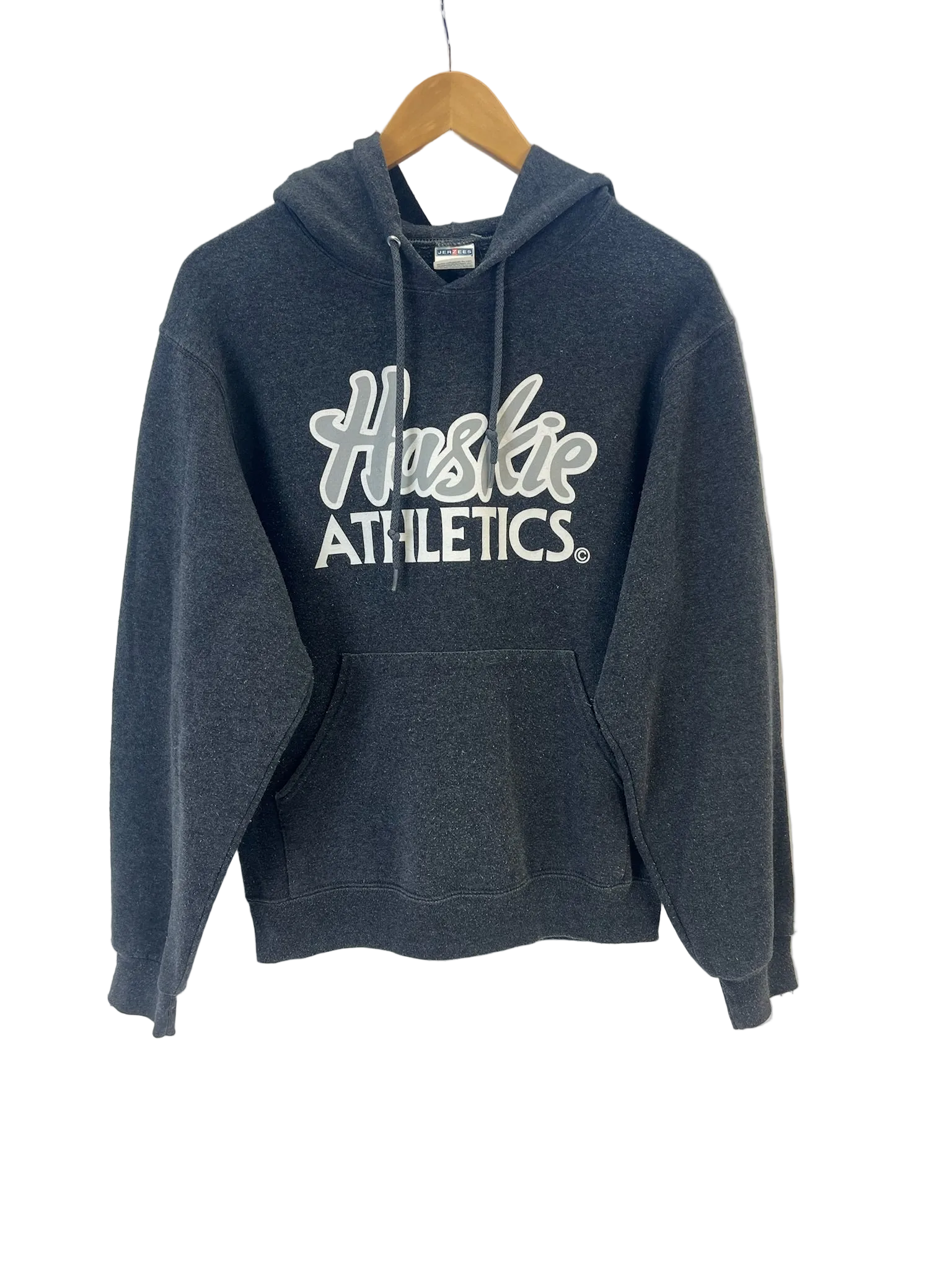 11-815-CH Dark Grey Huskie Athletics Hoodie