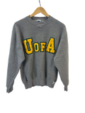 11-807-CH Grey U of A Crewneck