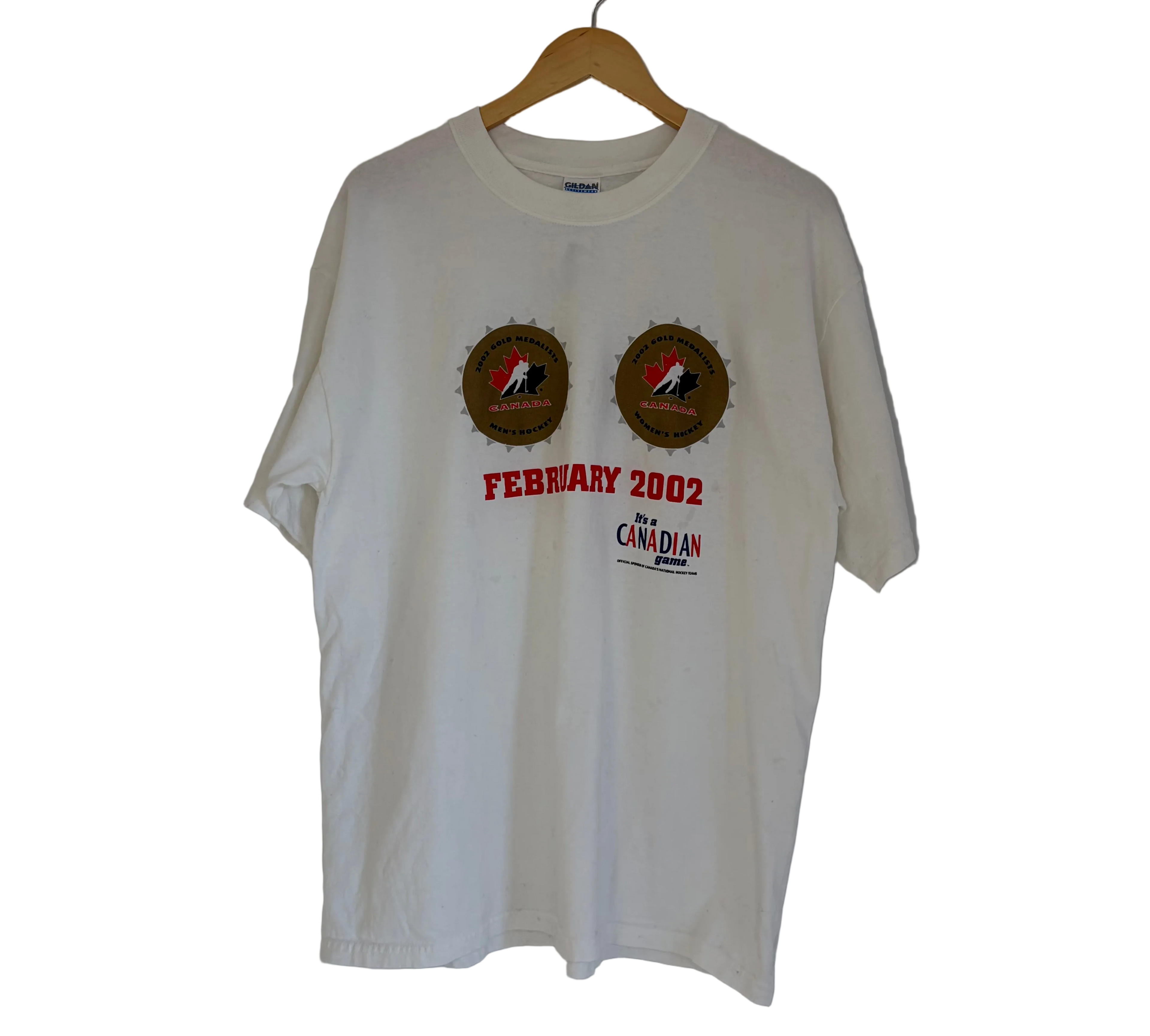 2A-1-CH White Olympic Gold Medalists Tee