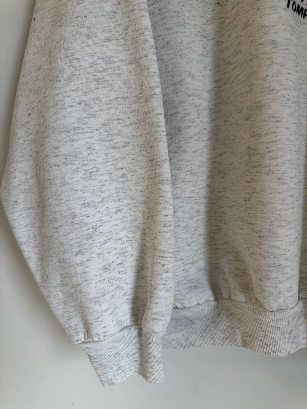 3A-107-CH Grey Woody's Tavern Crewneck