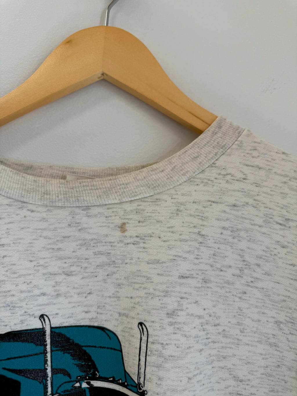 3A-107-CH Grey Woody's Tavern Crewneck