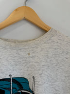 3A-107-CH Grey Woody's Tavern Crewneck