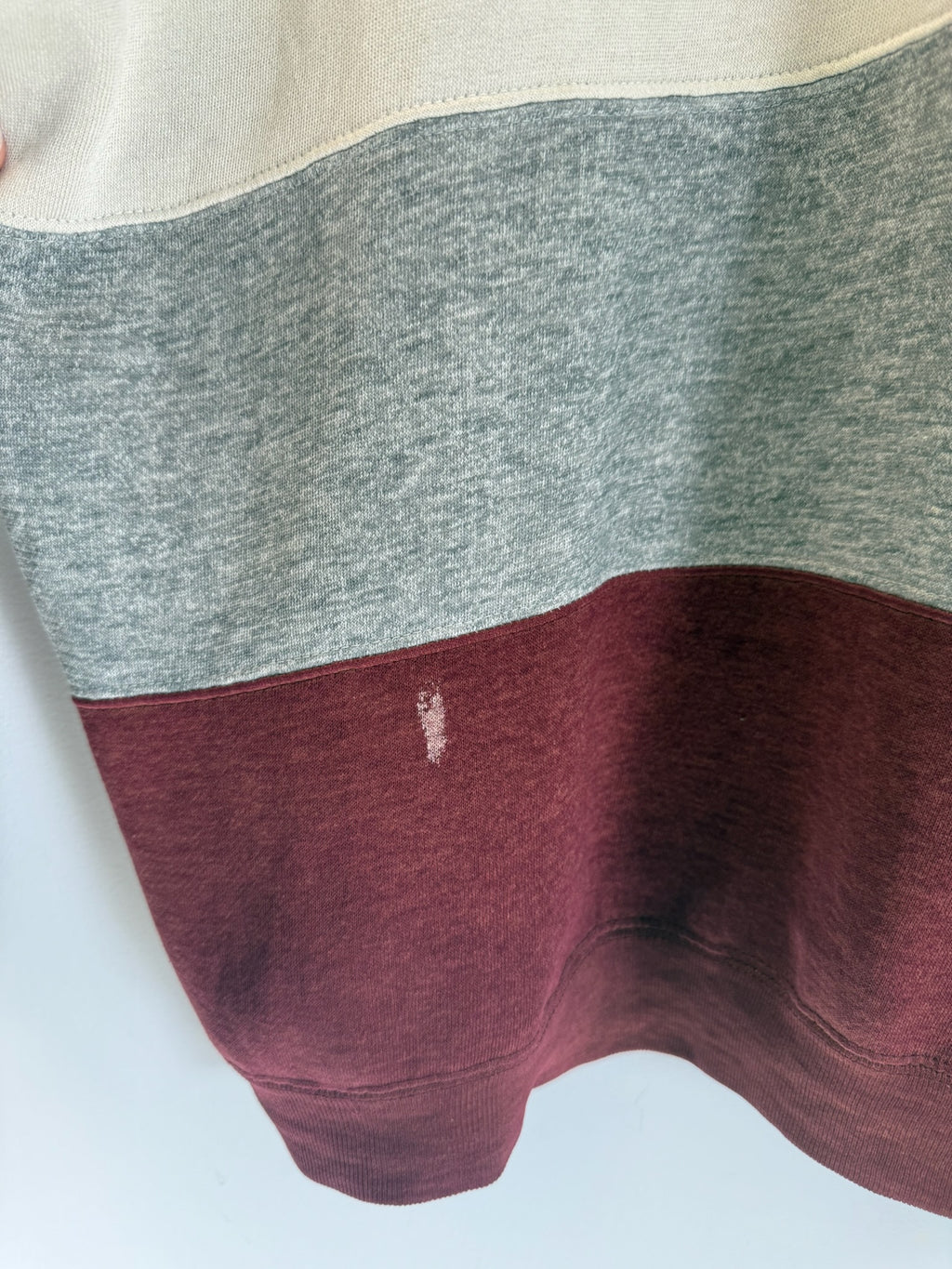 3A-118-CH Grey Striped Button Up Sweater