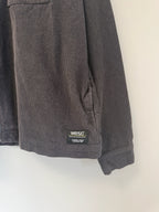 3A-126-CH Black Corduroy Zip Up Jacket