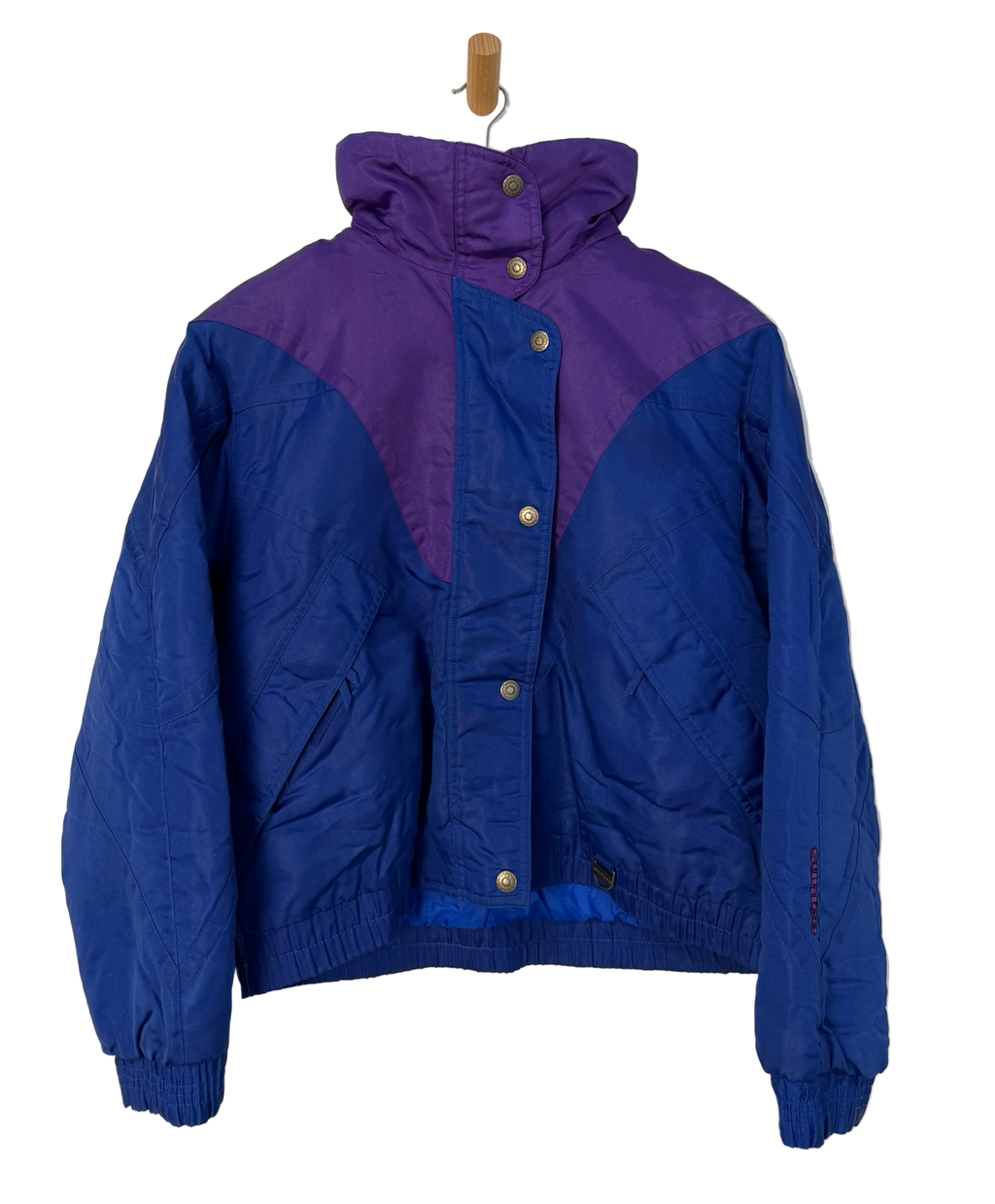 1A-206-CH Blue & Purple Sports Puffer