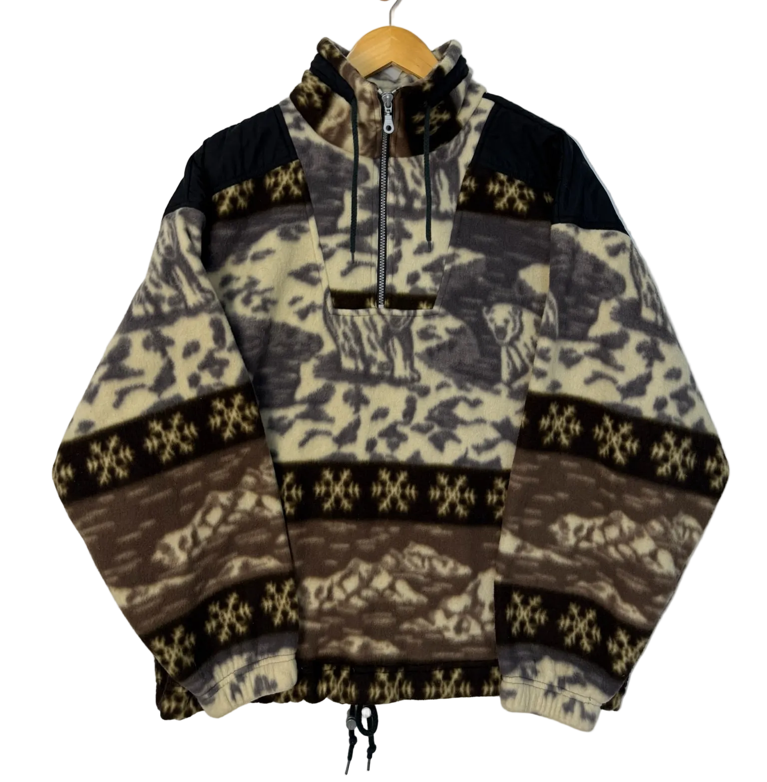 1A-121-CH Bear Quarter Zip Fleece