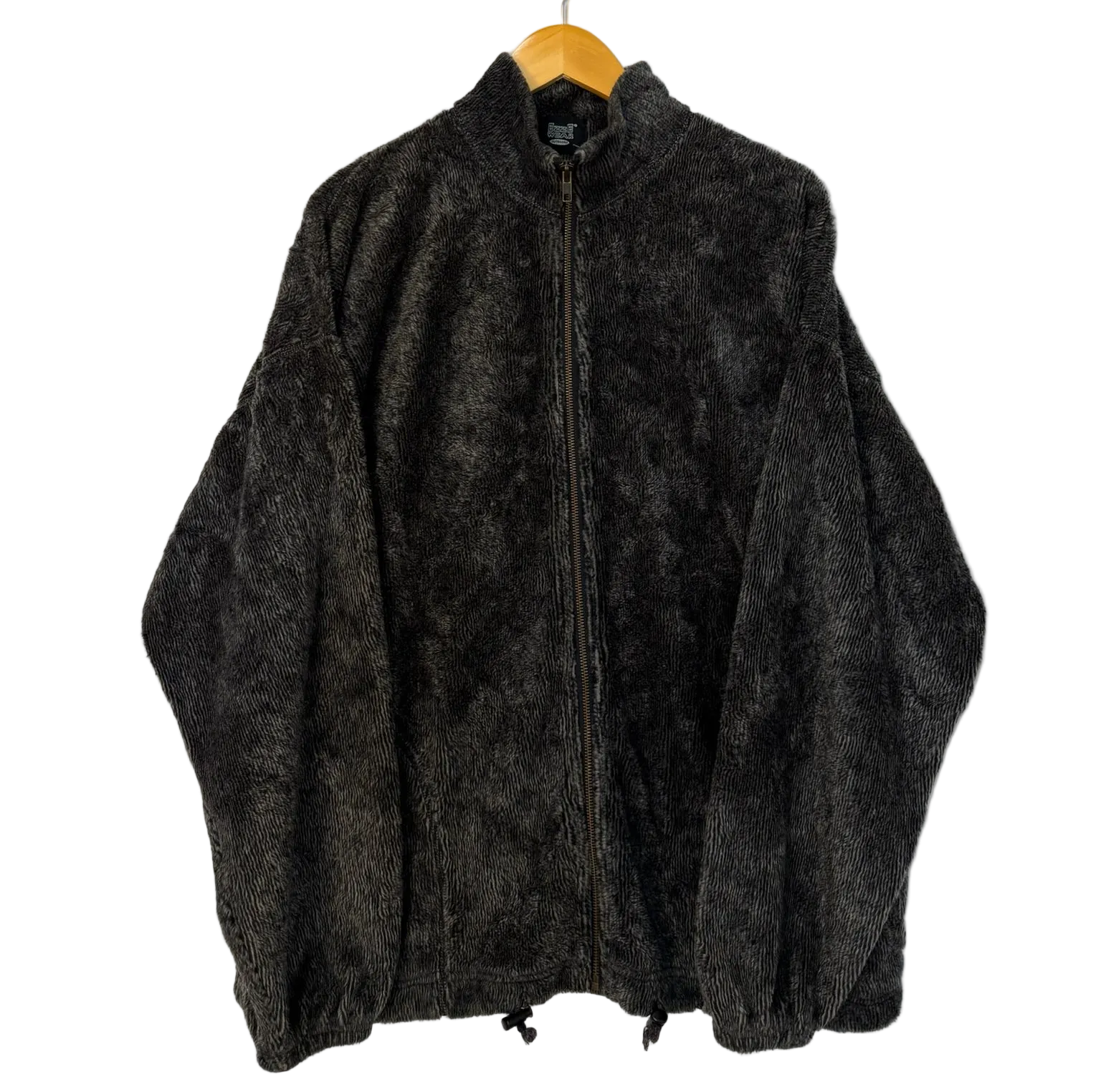 1A-119-CH Grey Zip Up Fleece