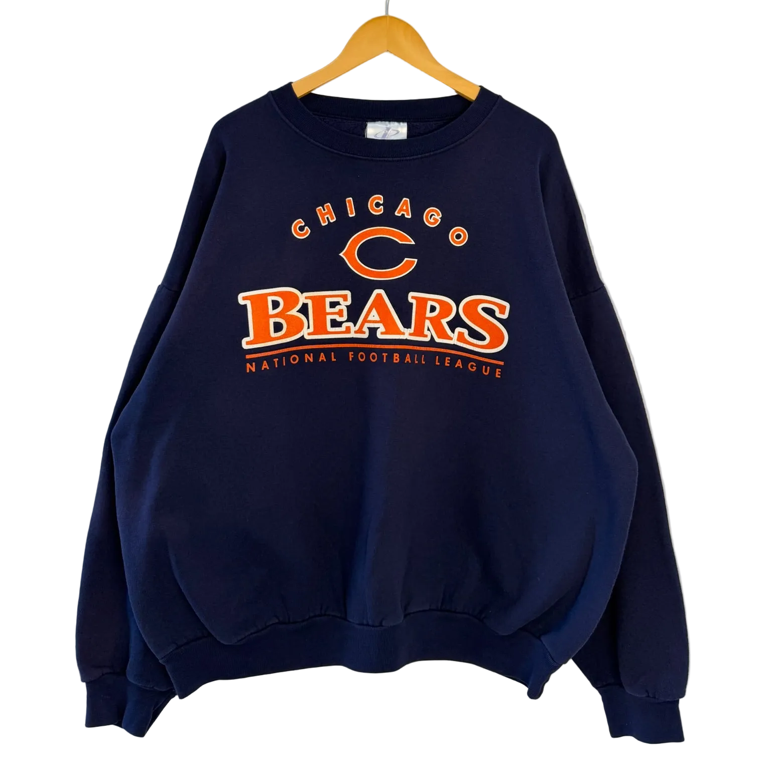 1A-83-CH Navy Chicago Bears Crewneck
