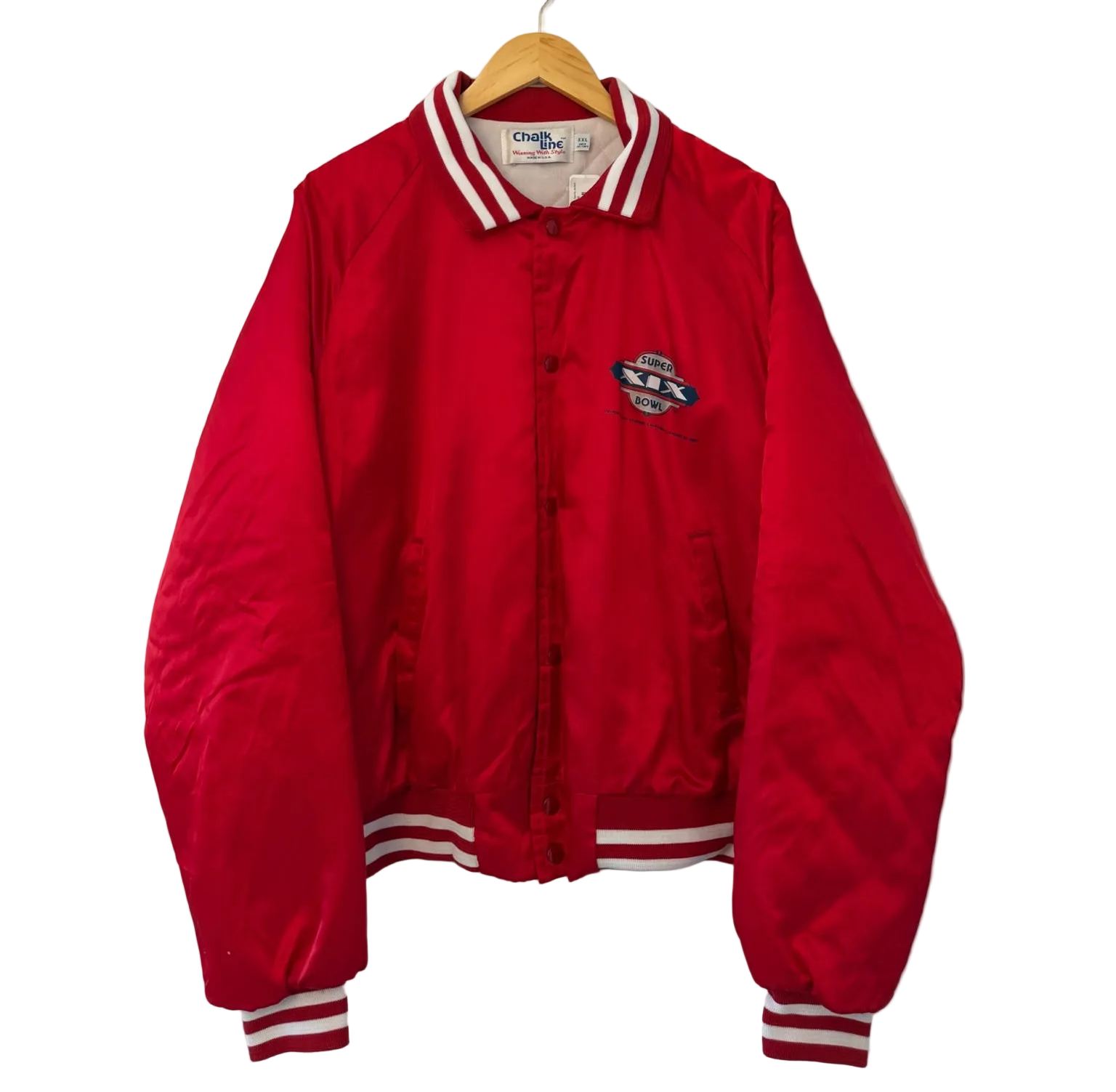 1A-209-CH Red 49'ers Sports Jacket