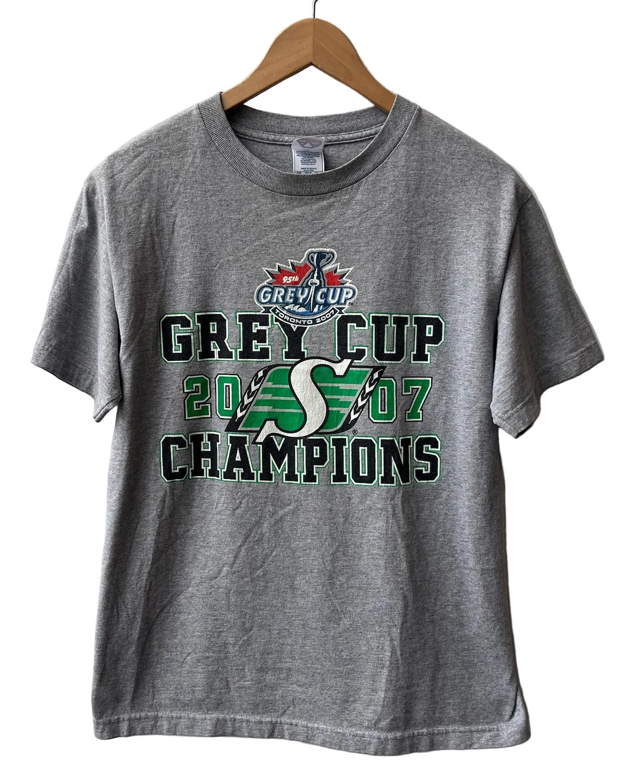 11-765-CH Grey Grey Cup 07' RIder Graphic T-shirt