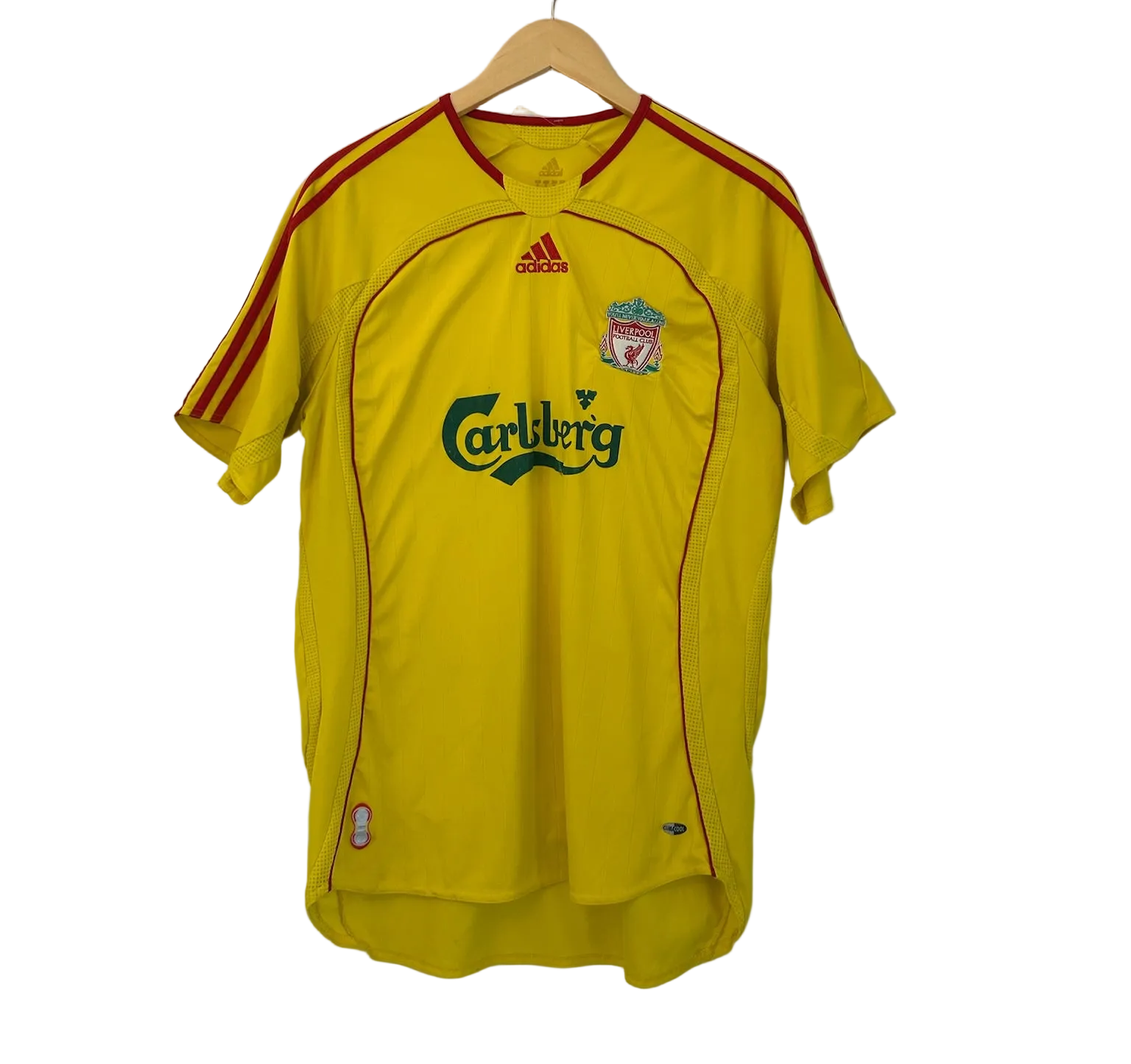 1A-112-CH Yellow Adidas Football Jersey