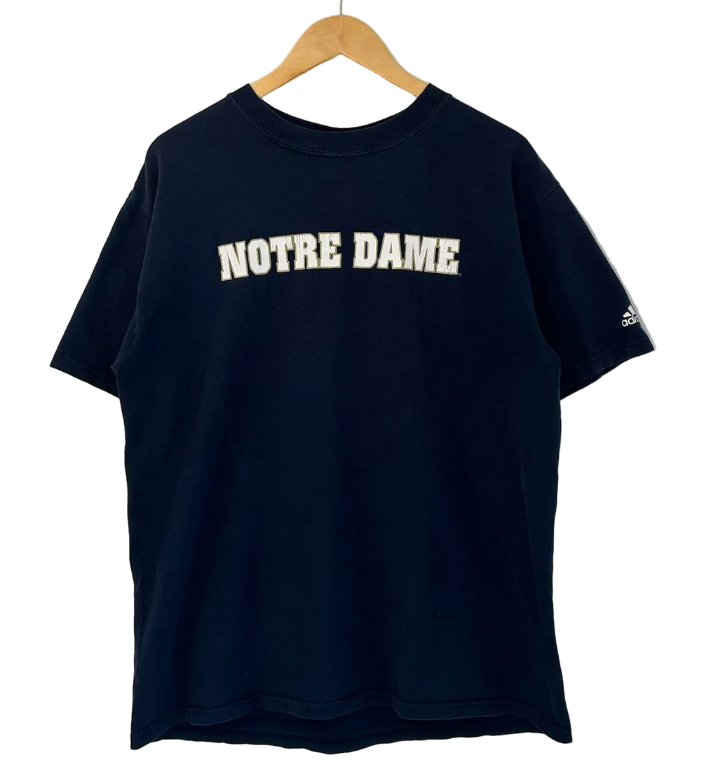 1A-30-CH Navy Notre Dame Tee