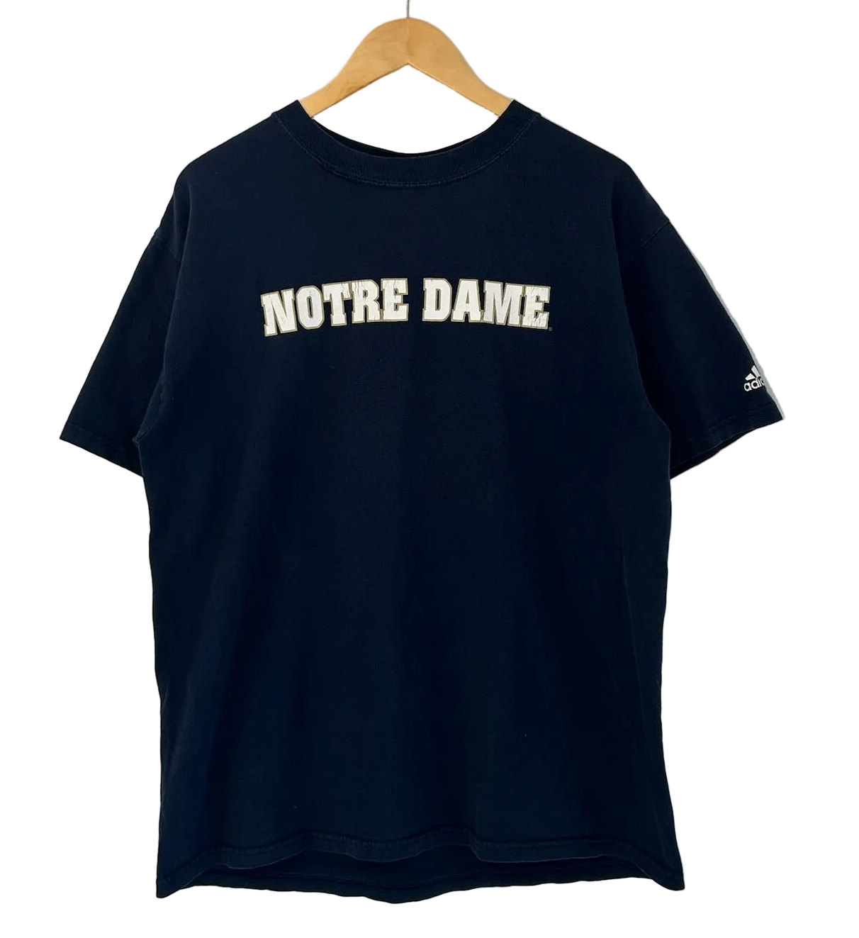 1A-30-CH Navy Notre Dame Tee