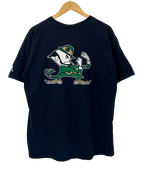 1A-30-CH Navy Notre Dame Tee