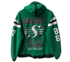 Riders Green Varsity Zip Up
