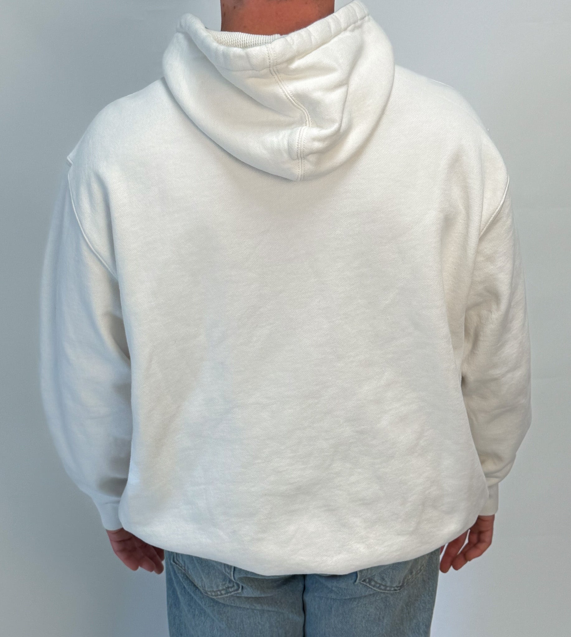 1A-139-CH White Polo Zip Up Sweater