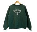 1A-77-CH Michigan State Green Crewneck