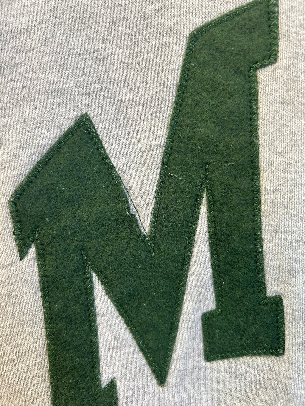 1A-92-CH Grey MSU Crewneck