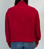 1A-68-CH Red Polo Quarter Zip