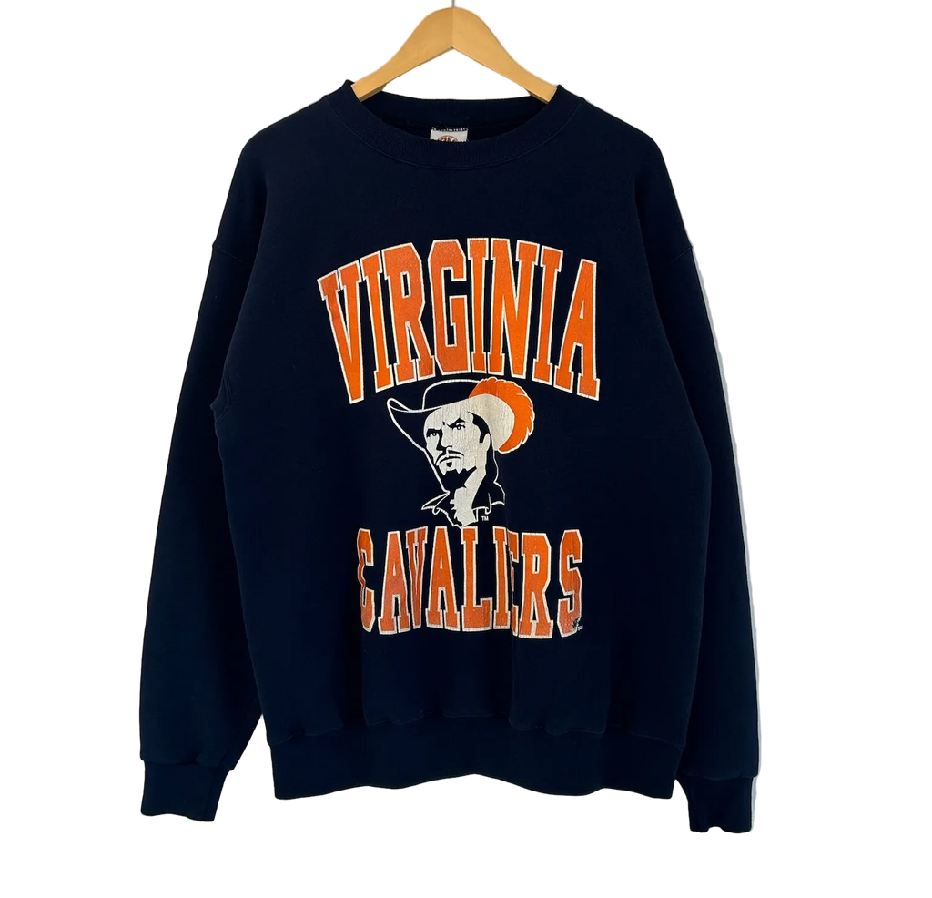 1A-85-CH Navy Virgina Cavaliers Crewneck