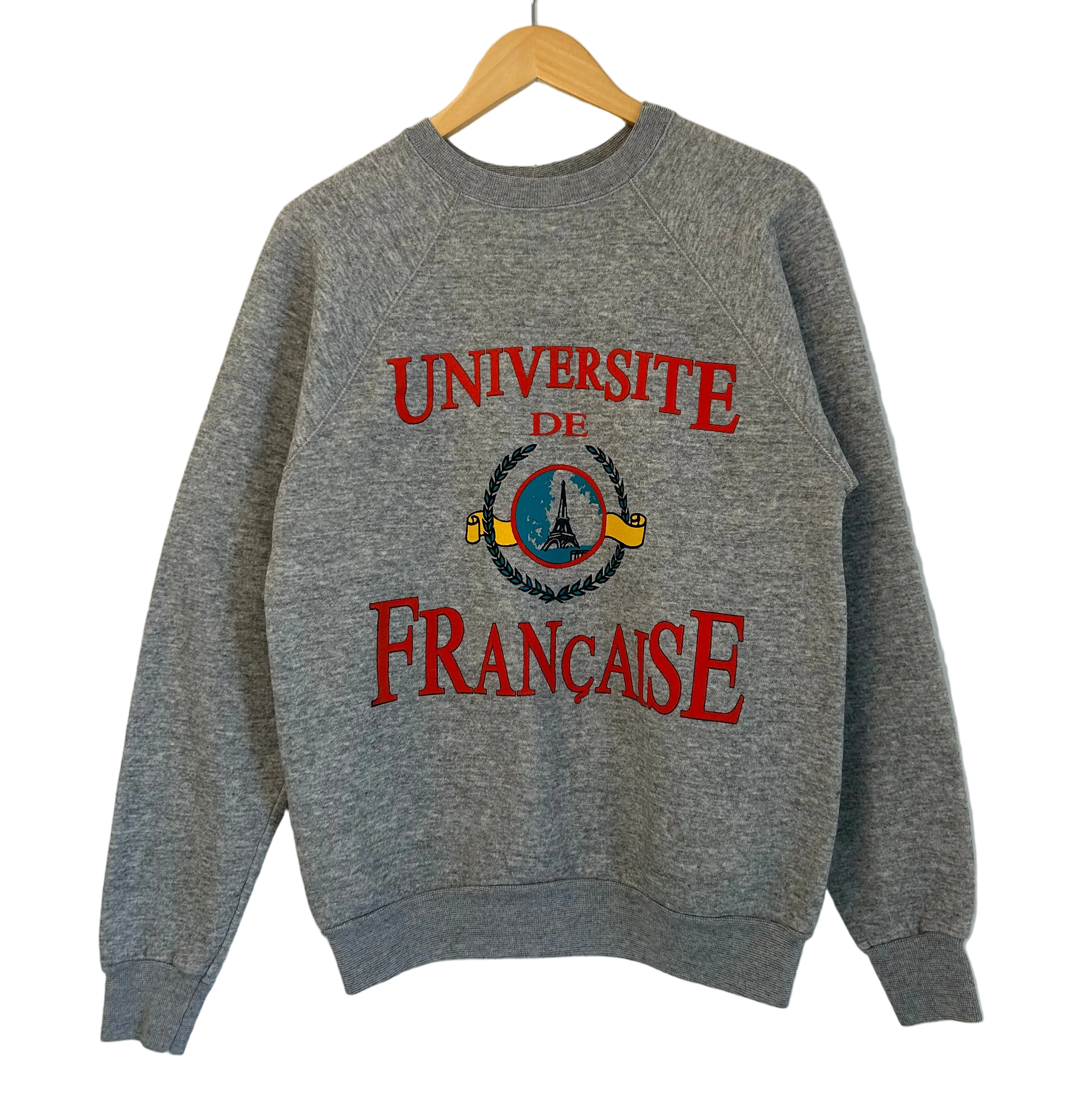 1A-91-CH Grey Francaise Crewneck