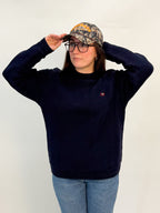 1A-106-CH Navy Chaps Sweater