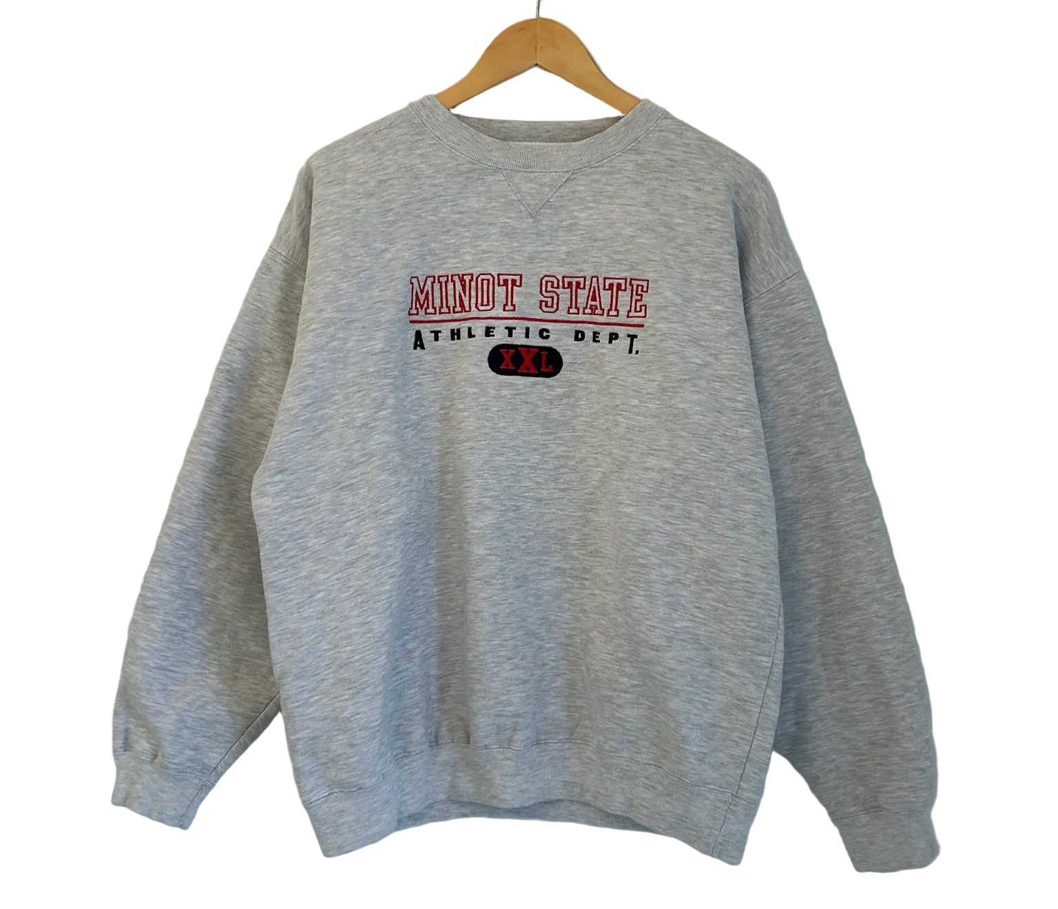 1A-152-CH Minot State Grey Sweatshirt