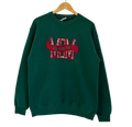 1A-75-CH Green Indiana Mom Crewneck