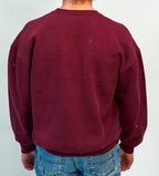 1A-71-CH Maroon Russell Athletic Crewneck