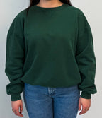 1A-76-CH Green Russell Crewneck