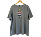1A-194-CH Rugby RL Polo Bear Grey Tee