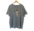 1A-195-CH Tennis RL Polo Bear Grey Tee