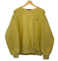 1A-74-CH Yellow Polo Crewneck