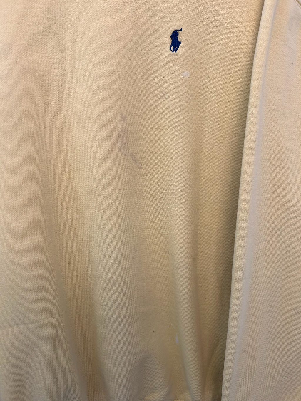 1A-74-CH Yellow Polo Crewneck