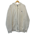 1A-139-CH White Polo Zip Up Sweater