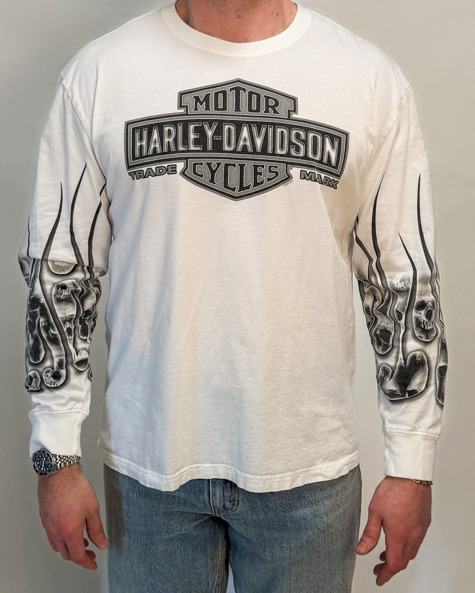 1A-46-CH White Myrtle Beach Longsleeve