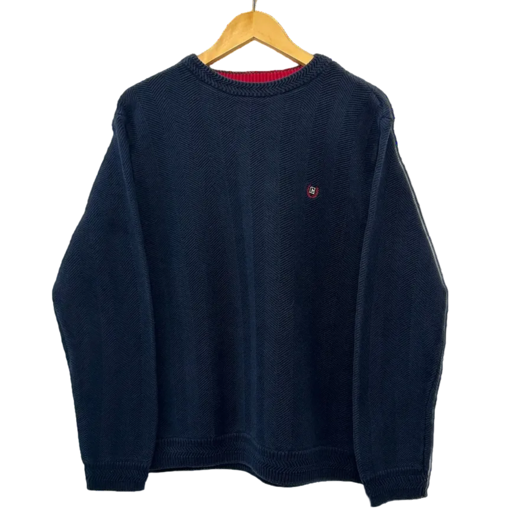 1A-106-CH Navy Chaps Sweater