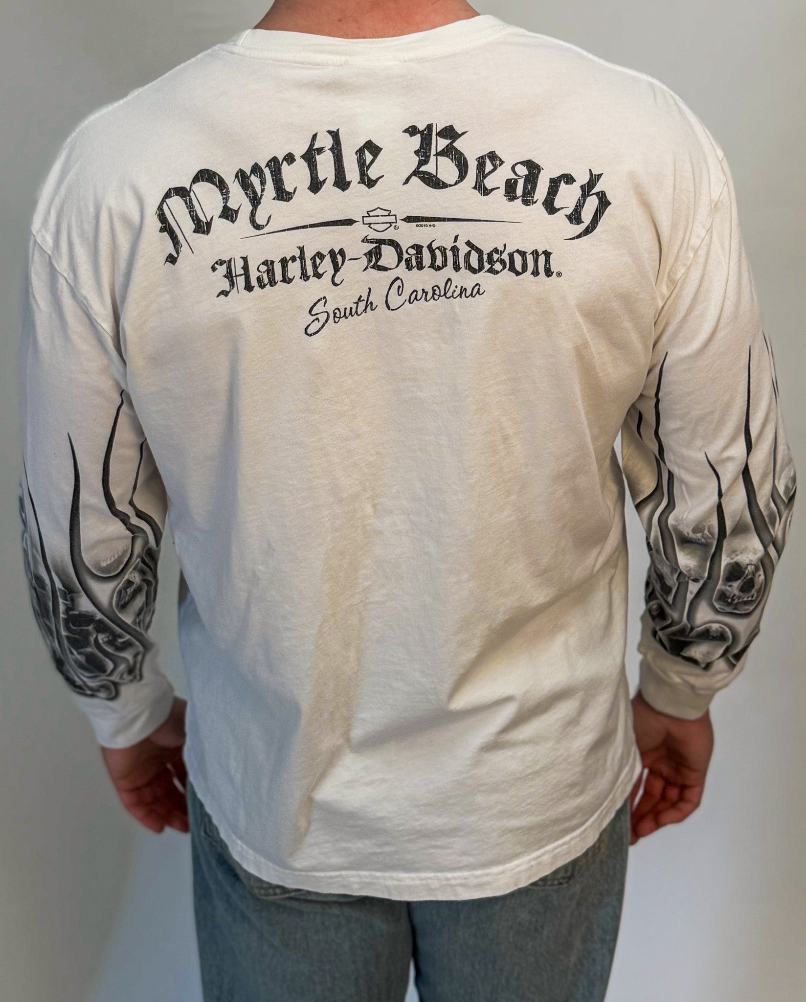 1A-46-CH White Myrtle Beach Longsleeve