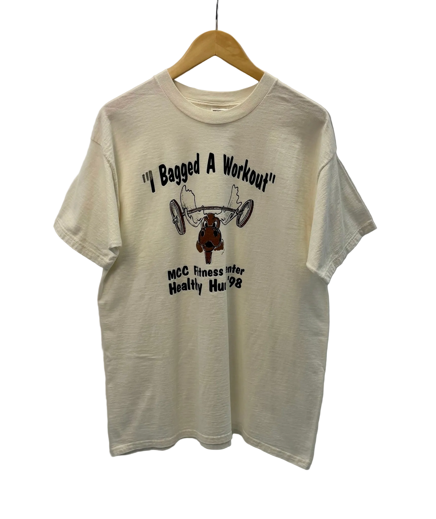 9-384 "I Bagged a Workout" Moose Tee