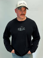 1A-166-CH Black OC Chopper Longsleeve