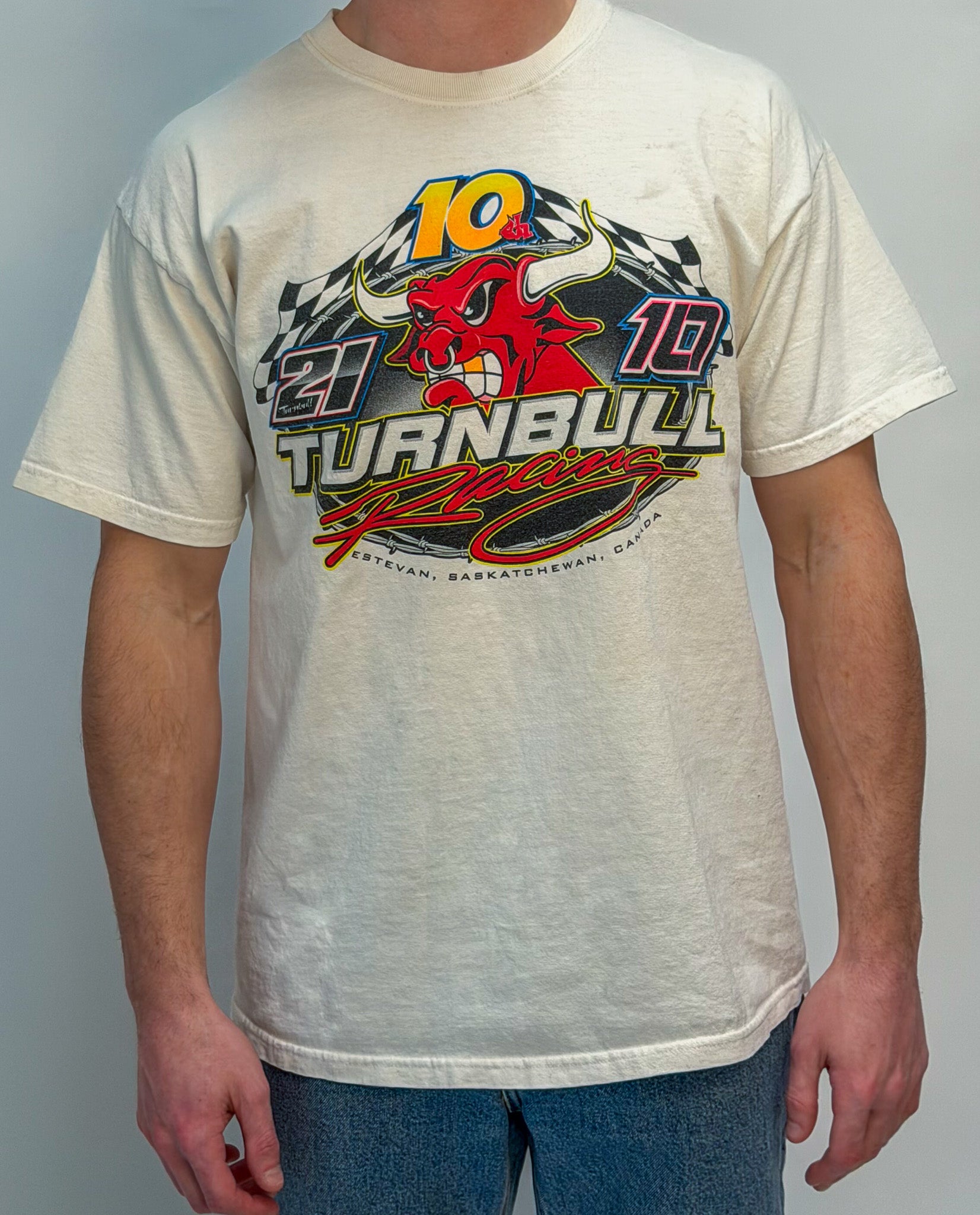 1A-161-CH White Turnbull Racing Tee