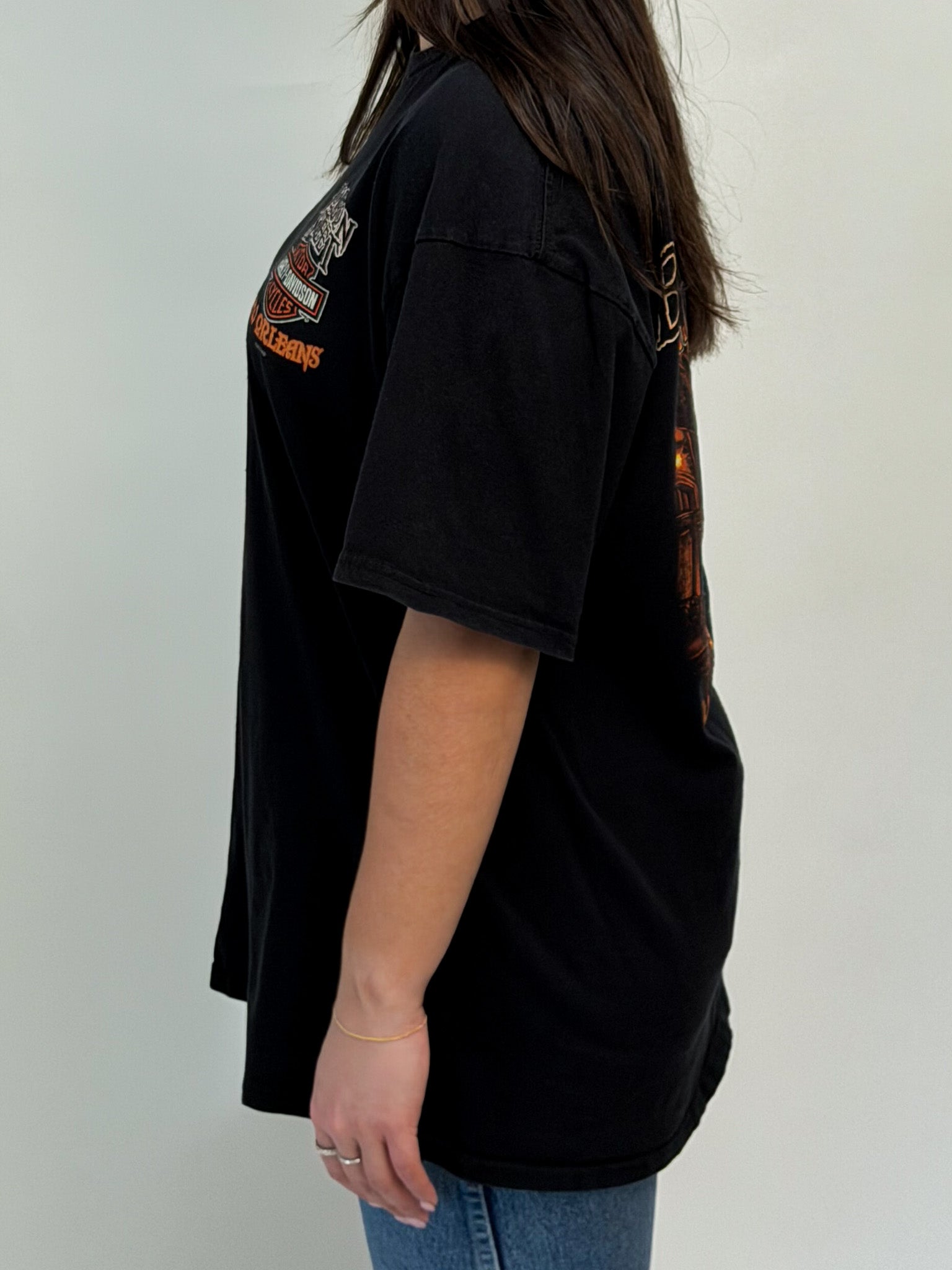 1A-45-CH Bourbon Street Harley Tee