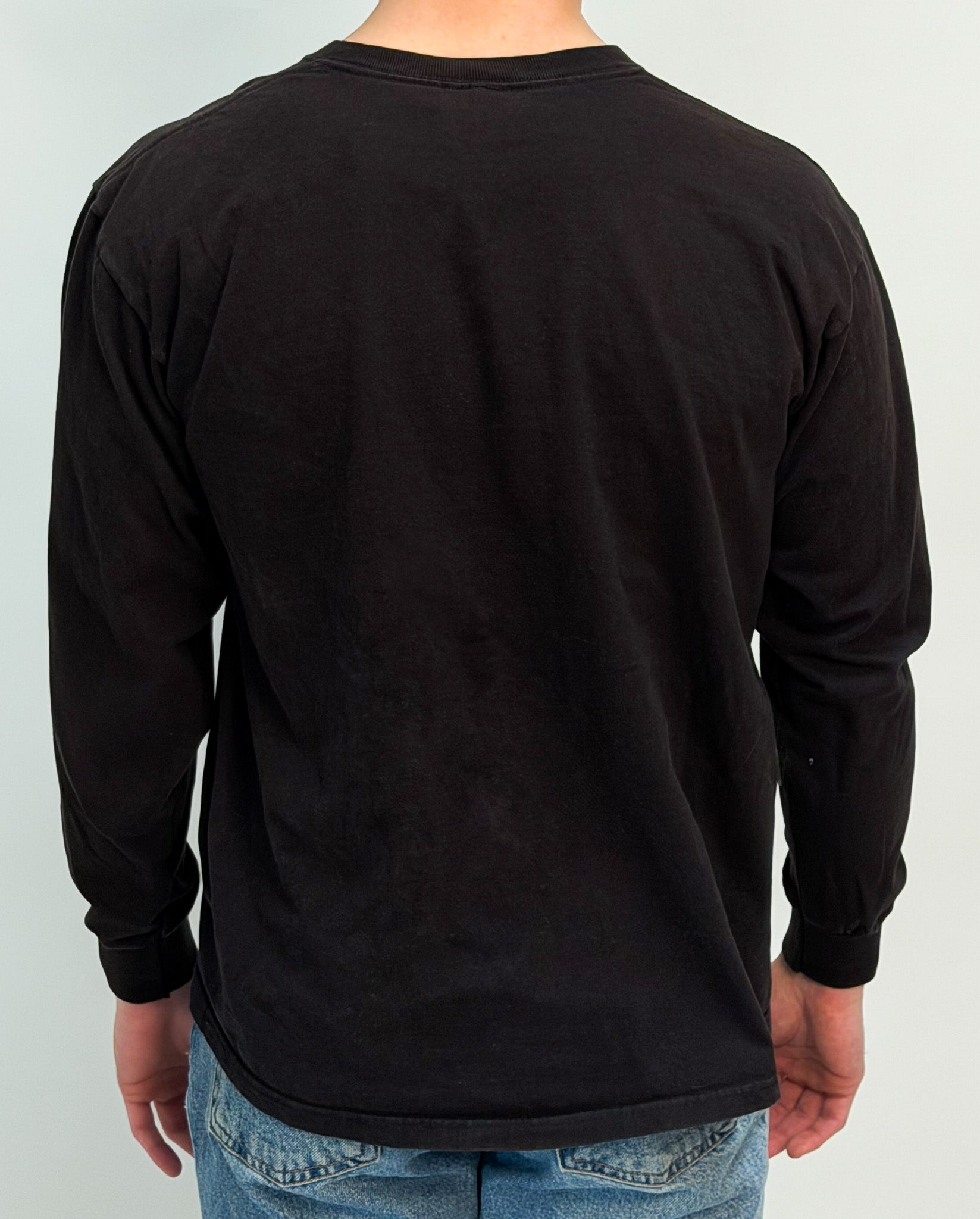 1A-168-CH Black Gothic Hurley Longsleeve