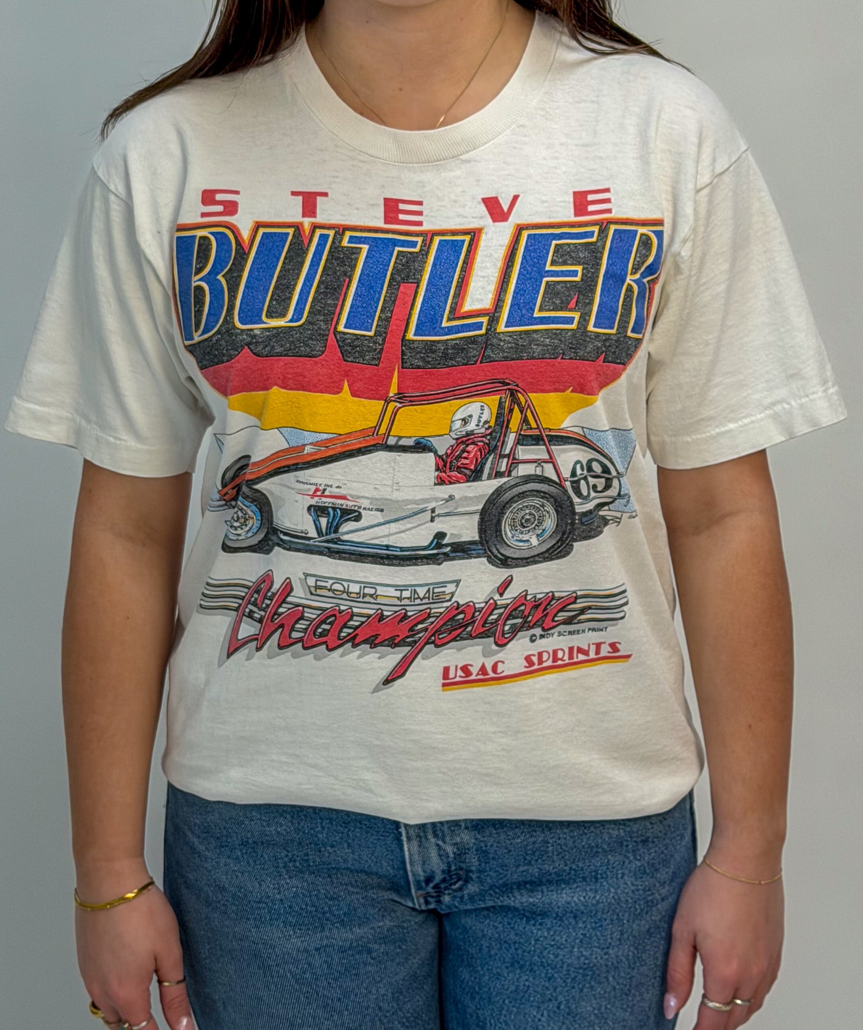 1A-15-CH Steve Butler White Tee